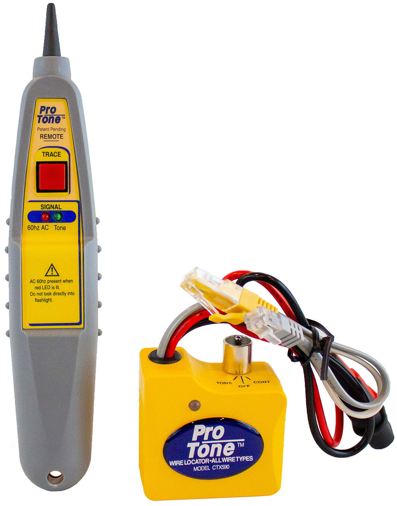 [Australia - AusPower] - Triplett CTX590 ProTone Tone and Probe Wire Tracing Kit with Adjustable Sensitivity for Electrical Wire, LAN Cable, Telephone 