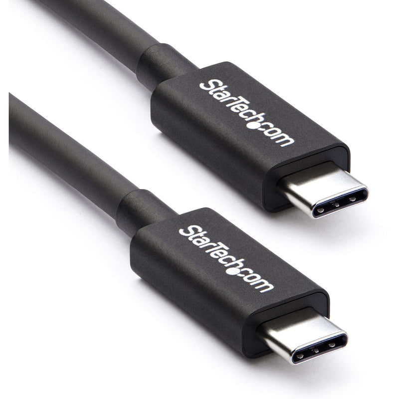 StarTech 6.6ft/2m Passive Thunderbolt 3 Cable 20Gbps, 4K60, 100W, Certified 6ft 20Gbps | Black