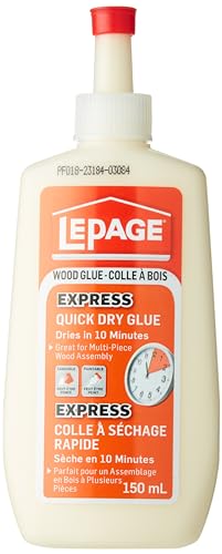 Le Page Express Quick Dry Wood Glue, 150 ml bottle