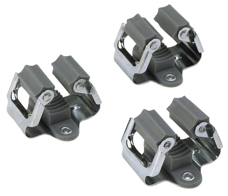 Meister Tool Holder – Pack of 3, Loose – High-Quality Spring Steel – Easy | Tool holder with anti-slip wheels - easy to mount on the wall - compatible with equipment rails - multi-piece set of 3 pieces