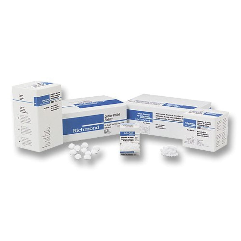 [Australia - AusPower] - Richmond 100106 Cotton Pellets, Size 1, 9/32" Diameter (Pack of 2000) 