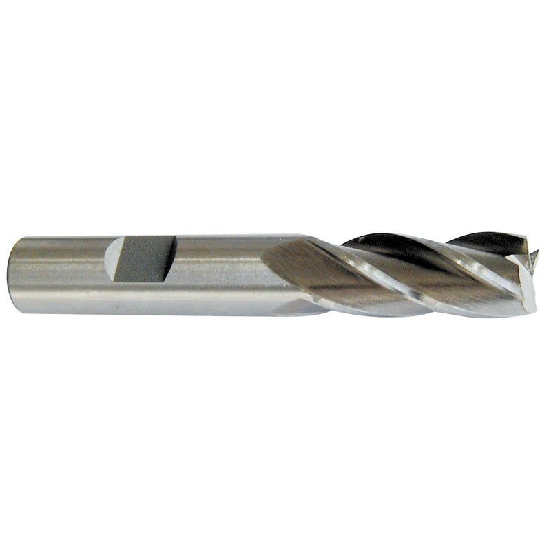 [Australia - AusPower] - HHIP 5835-0562 9/16 x 1/2" 4 Flute M42 Cobalt Single End Center Cut End Mill 9/16" Dia x 1/2" Shank M42 Coball 