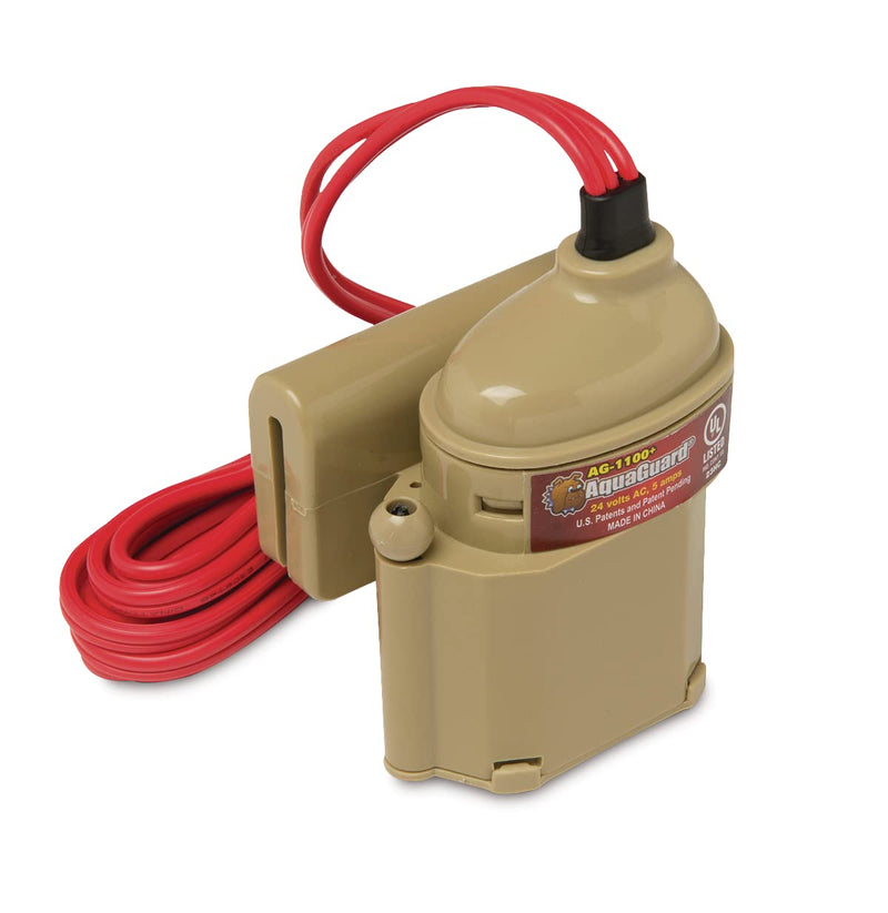 [Australia - AusPower] - RectorSeal AquaGuard 96100 1100+ Magnetic Float Switch System for Metal Secondary Drain Pans with Protective Cover, Easy Drill Free Installation, UL 508 Approved, HVAC 