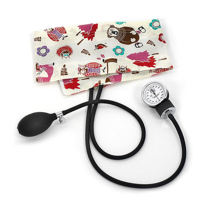 [Australia - AusPower] - Prestige Medical - 82-WAC Premium Adult Aneroid Sphygmomanometer, Woodsy Animals Cream 