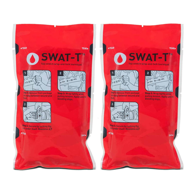 [Australia - AusPower] - Tourniquet Black 2 Pack, Emergency Equipment for Massive Hemorrhage Control, Made in The USA 