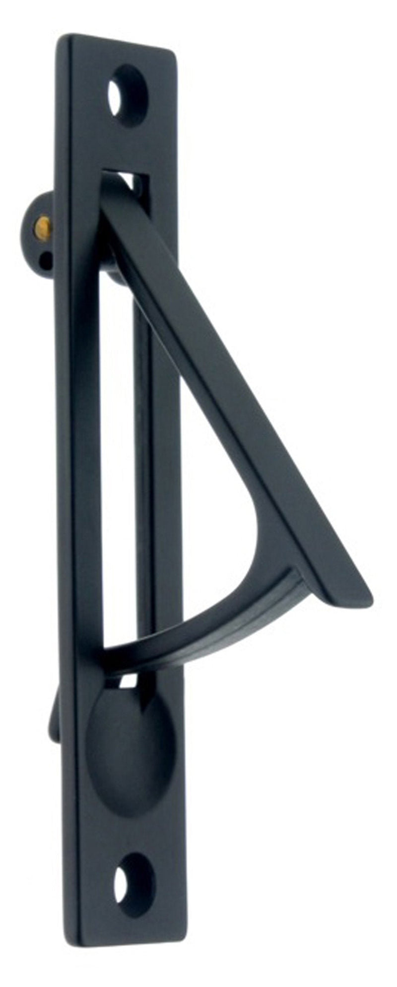 [Australia - AusPower] - idh by St. Simons 14020-019 Professional Grade Quality Genuine Solid Brass Edge Pull, 4-Inch, Matte Black 