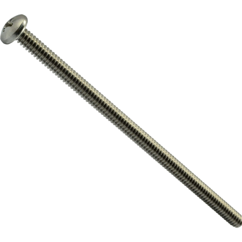 [Australia - AusPower] - 014973479299 Phillips Pan Machine Screws, 10-24 x 4, Piece-8 10-24 x 4" 