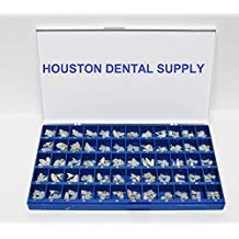 [Australia - AusPower] - Polycarbonate Temporary Dental Crowns Box Kit 180 Pcs With Paper Guide Chart US SELLER HOUSTON DENTAL SUPPLY 