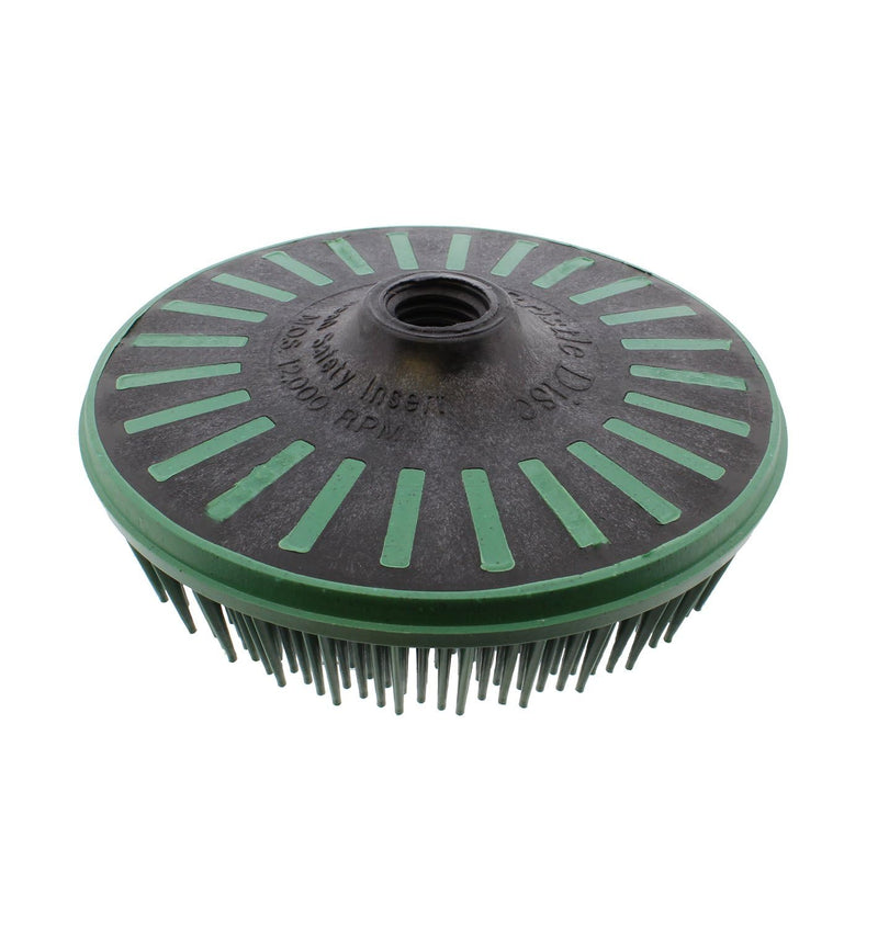 [Australia - AusPower] - 3M Abrasive 048011-24241 Scotch-Brite Bristle Discs, 4 1/2", 50 RPM and 12,000 RPM, Green 
