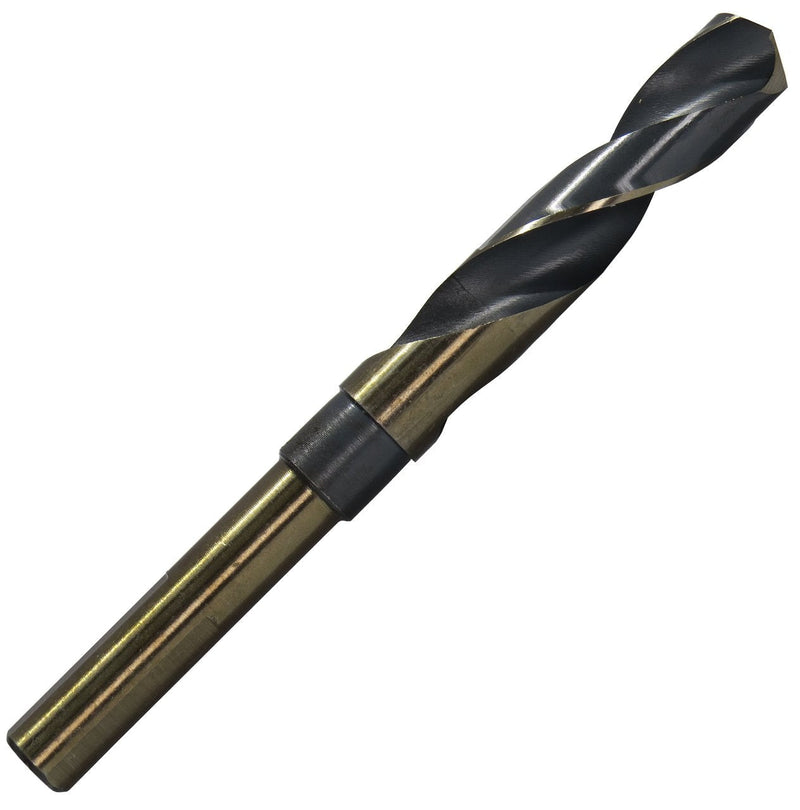 [Australia - AusPower] - Drill America - KFDRSD3/8X5/8 5/8" Reduced Shank High Speed Steel Black & Gold KFD Drill Bit with 3/8" Shank, KFD Series 5/8" 