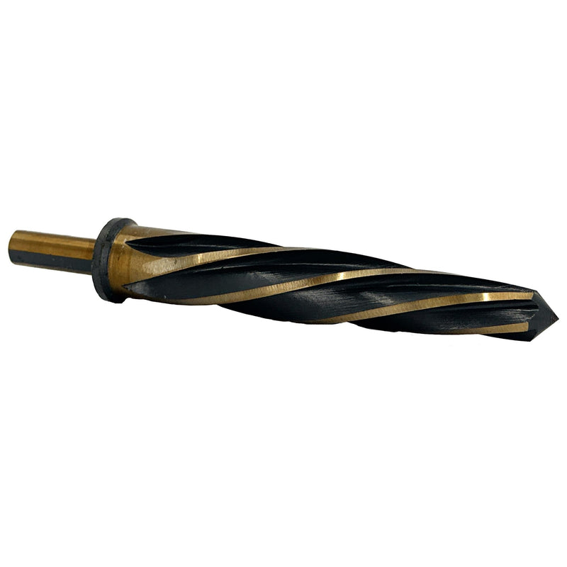 Drill America 3/8" Bridge/Construction Reamer, Black and Gold Finish, KFD Series 3/8 in