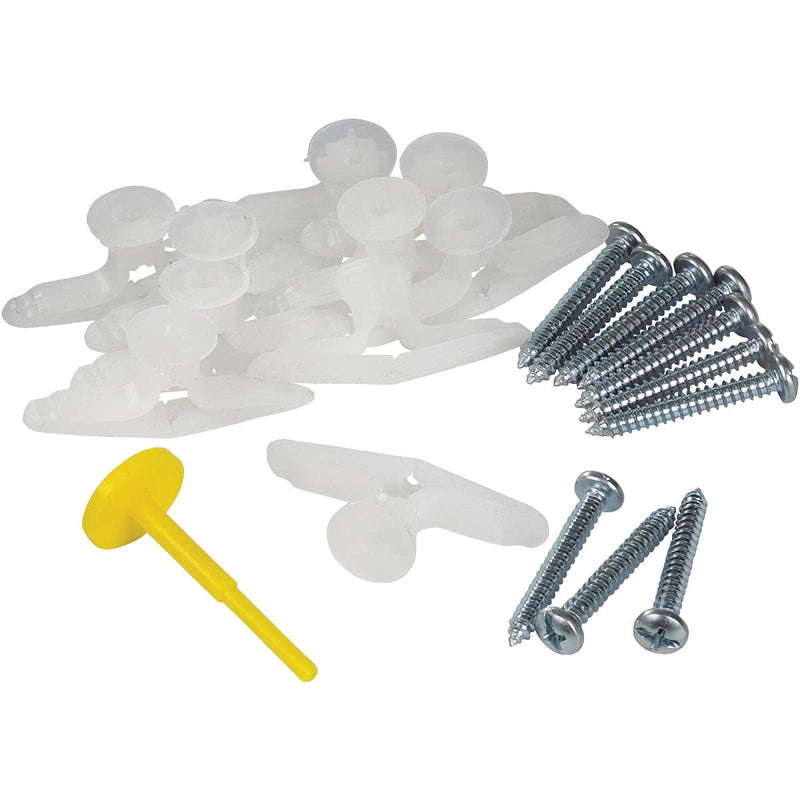[Australia - AusPower] - Hillman 3/8 in. Dia. x 1-1/4 in. L Zinc Pan Head Pop-Toggle Anchors 10 pk 