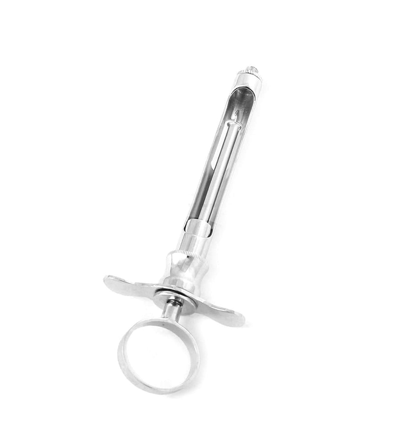 [Australia - AusPower] - OdontoMed2011® Stainless Steel - Dental Aspirating Syringe 1.8ML Dental Syringe Dental Instruments Dental Syringe CW Type 1.8cc 