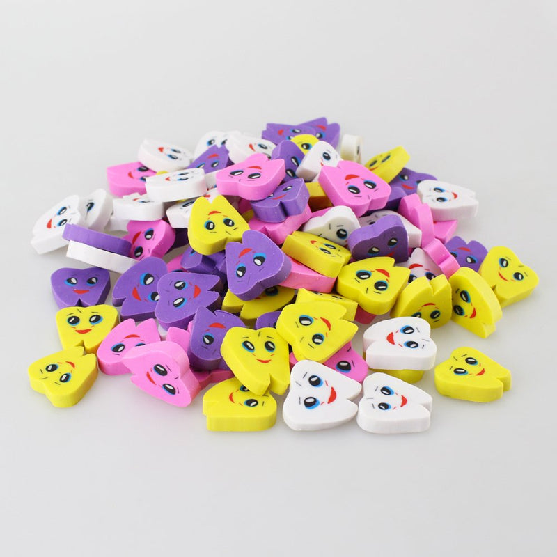 [Australia - AusPower] - Airgoesin 50pcs Molar Shaped Tooth Rubber Erasers for Dentist Dental Clinic School Gift Dental Reward 