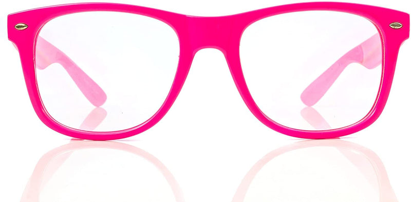 [Australia - AusPower] - Spiral Diffraction Glasses - for Raves, Festivals and More (Pink) 