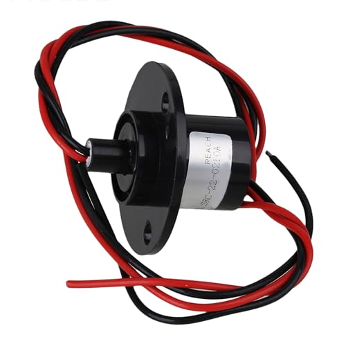 43.9 mm Black 2 Wire 500 RPM AC/DC 240 V 10 A Metal Platic Hattype Capsule for Electronic Devices
