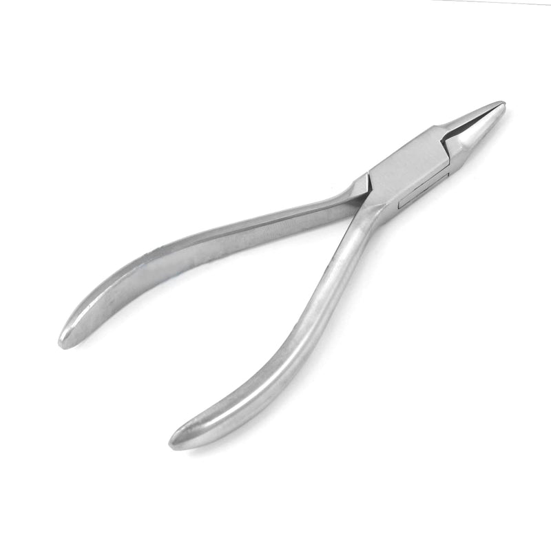 [Australia - AusPower] - OdontoMed2011 Ortho Plier Peeso Collar Pliers Dental Instruments Stainless Steel Orthodontic Pliers Flat Tip Straight Mirror Polish Finish 
