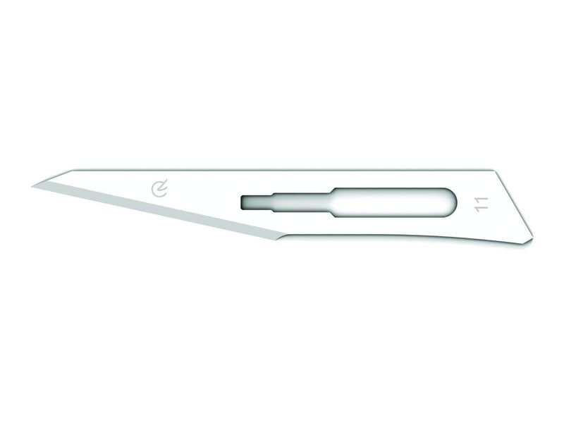 GIMA - Sterile Disposable Carbon Steel Blade No.11 Pack of 100 27001