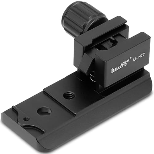 Haoge LF-N72 Lens Collar Replacement Foot Tripod Mount Ring for Nikon AF-S Nikkor 70-200mm f2.8G ED VR I II, 70mm-200mm f2.8E FL ED VR and 500mm f5.6E PF ED VR Lens Built-in Arca Quick Release Plate