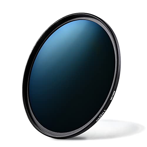 GREEN.L 72mm ND1000 Filter, Slim 10-Stop Fixed Neutral Density 72mm ND Filter for Long Exposure Photography