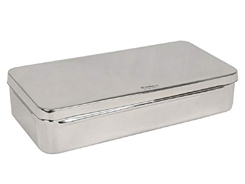 GIMA 26671 Stainless Steel Box with Handle 30cm x 15cm x 6cm
