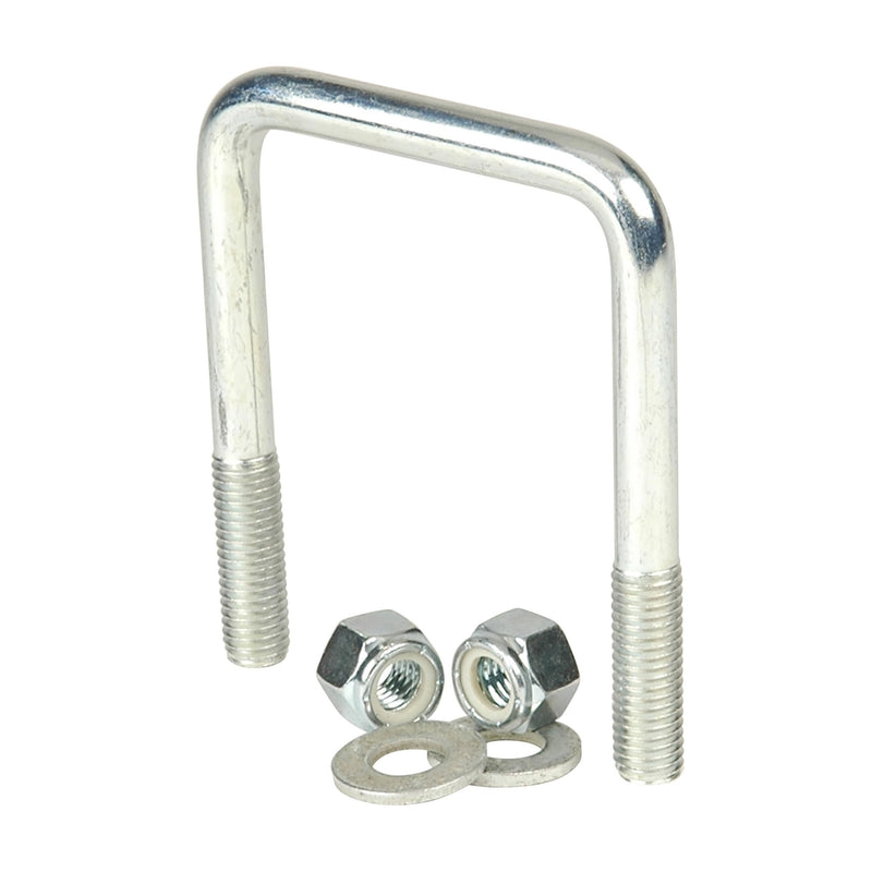 CE Smith - 15274A Zinc U-Bolt - Essential Boating Hardware - 1/2"-13 x 3-1/8" x 4-1/4" - Silver