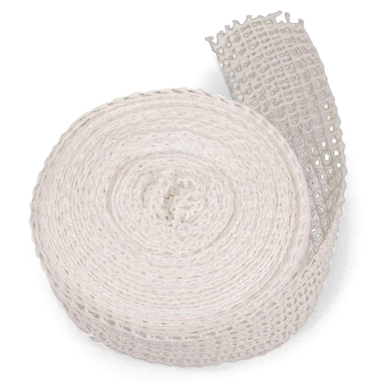 The Sausage Maker® 50ft Meat Netting Roll Size 14, Elastic Butchers Twine Cooking String Food Net for Salami, Pork Loin, Bresaola, Capicola, USA Made, BPA Free Stretchable Poly-Cotton Mesh, 4" Dia Size 14 - 4" Dia.