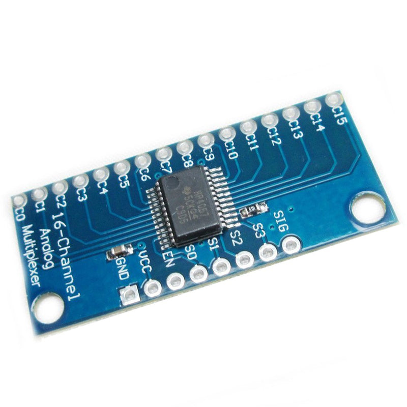 [Australia - AusPower] - HiLetgo CD74HC4067 CMOS 16 Channel 16 CH Digital Analog Multiplexer Breakout Module for Arduino 