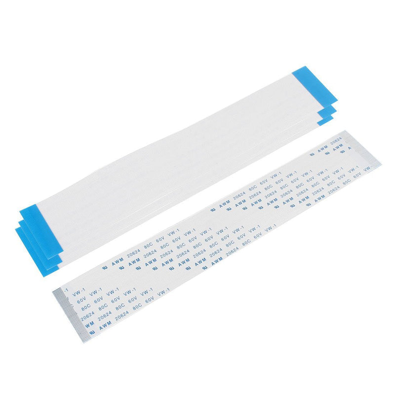 [Australia - AusPower] - uxcell A Type 4 Pieces 60V Flexible Flat Cable, AWM 20624 80C VW-1 FFC Ribbon Cable 50pin 150mm Long 