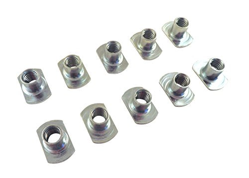 Taytools lot of 10 sliding tee T-nuts with 5/16-8 threads for jigs and fixtures