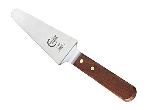 Mercer Culinary Praxis Rosewood Handle Pie Server, 5 x 2, Brown