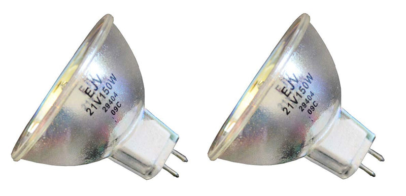 [Australia - AusPower] - 2pcs EJV 21V 150W Donar Bulb for Orbitec 130277 H63114 Osram 93637 93639 54732 – Canimpex - Ushio 1000-302 – Zeon Dental Head Lamp Light, Orascoptic Xeon Illuminator Surgical Light CoolSpot II 