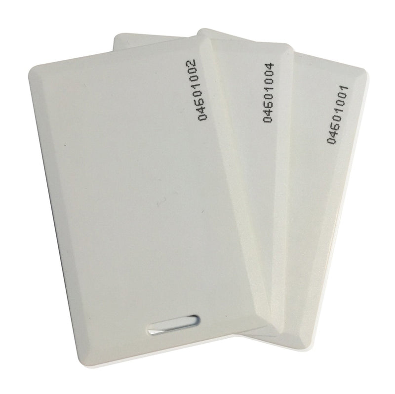 [Australia - AusPower] - 50 pcs 26 Bit Proximity Clamshell Weigand Prox Swipe Cards Compatable with ISOProx 1386 1326 H10301 Format Readers and Systems. Works with The vast Majority of Keyless Entry Access Control Systems 