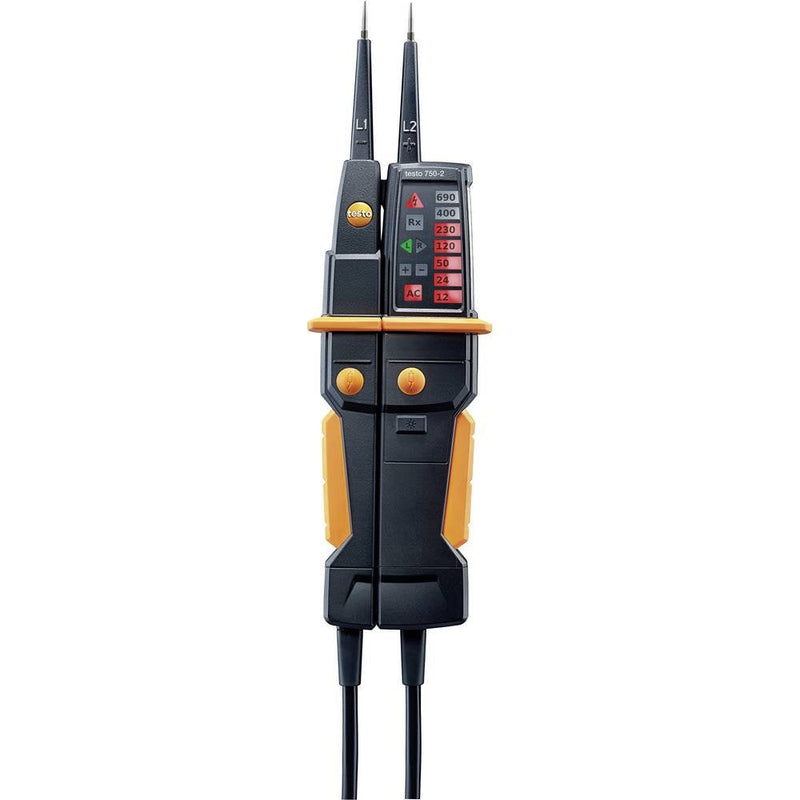 [Australia - AusPower] - Testo 0590 7502 750-2 Voltage Tester, Built-in Flashlight and Gfci 