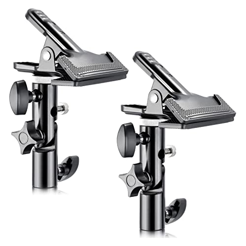 NEEWER 2 PCS Photo Studio Heavy Duty Metal Clamp Holder for Reflector CL-02 (2 Pack)