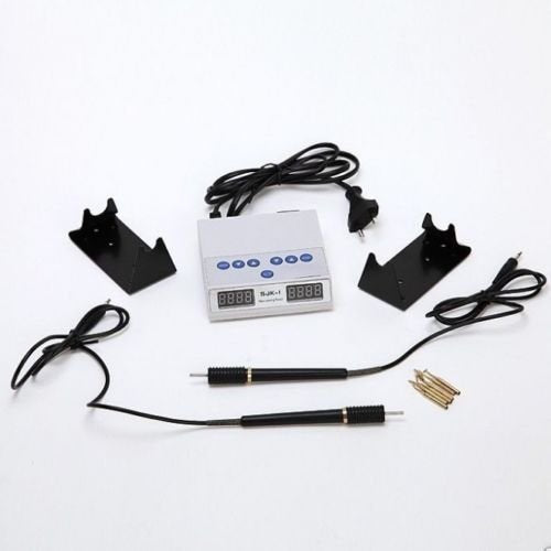 [Australia - AusPower] - Dental Electric Waxer Wax Knife Carving Pencil Carver Pen Pot with 6 Tips 
