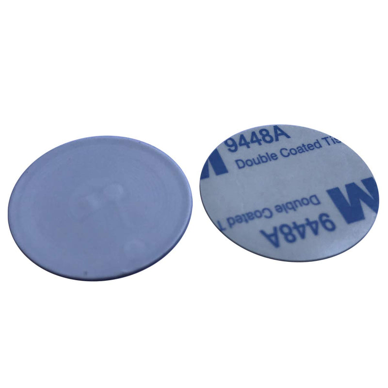 YARONGTECH 8 x NFC sticker RFID anti-metal on metal tag label 13.56mhz Dia 25mm