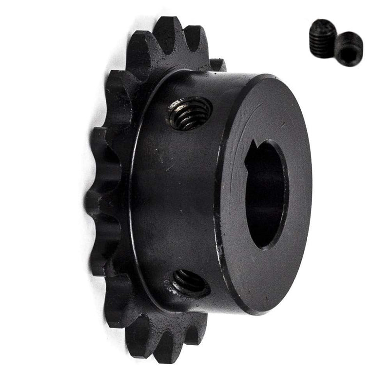 [Australia - AusPower] - Jeremywell #35 Roller Chain Sprocket B Type 5/8" Bore Hardened 16 Tooth 5/8" Bore 16 Tooth 