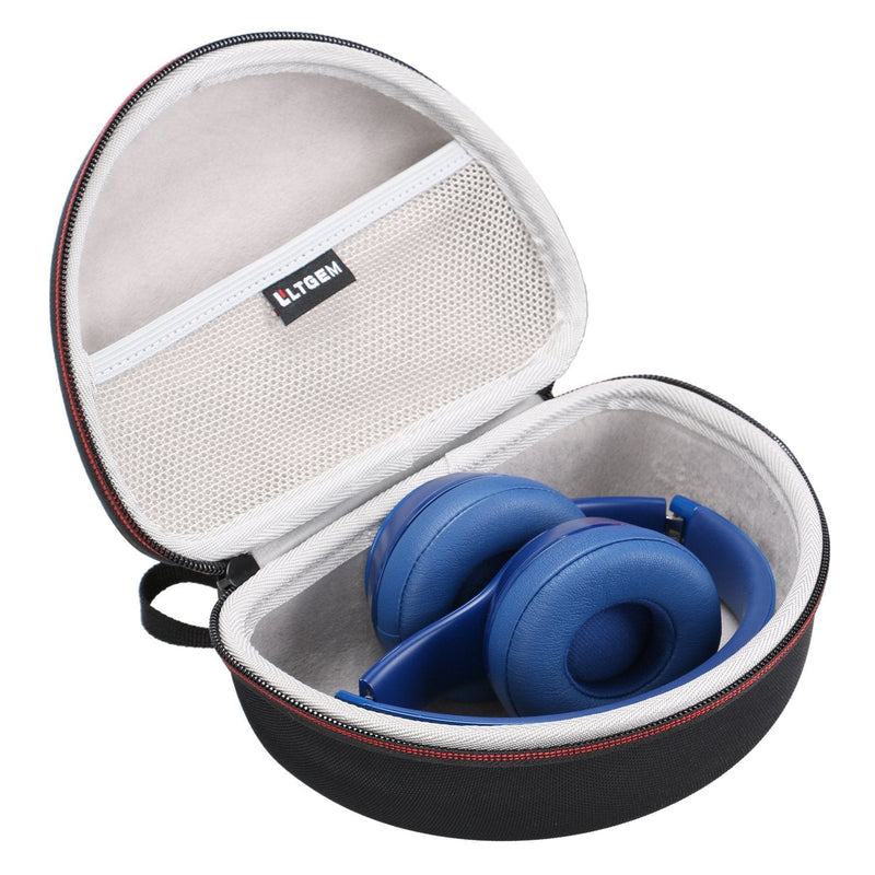 [Australia - AusPower] - LTGEM Case for Beats Solo 2 / Beats Solo 3 / Beats Studio 3 Headphones, Hard Storage Travel Protective Carrying Bag, Grey 7.3*5.6*3 9.grey 