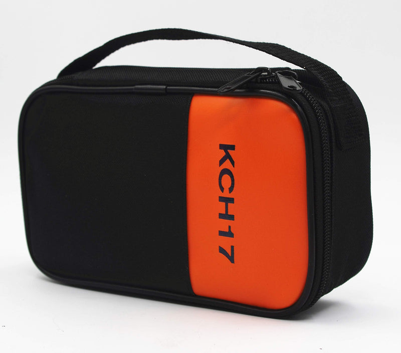 [Australia - AusPower] - KCH17 Soft Carrying Case Use for Handheld Multimeter,Meter,Phase Indicator,Thermometer, Calibrator,Clamp Meter,Soft Bag 