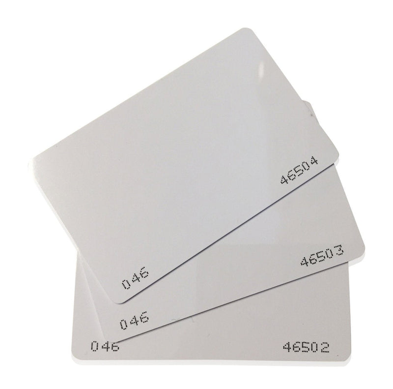 [Australia - AusPower] - 50 pcs 26 Bit Proximity CR80 Cards Weigand Prox Blank Printable Swipe Cards Compatable with ISOProx 1386 1326 H10301 format readers. Works with the vast majority of access control systems 