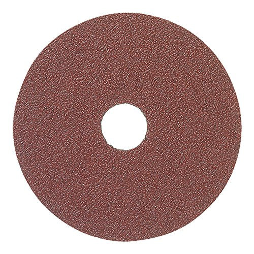 Mercer Abrasives 4-1/2 x 7/8 inch 50-grit aluminum oxide resin fiber discs, 25-pack