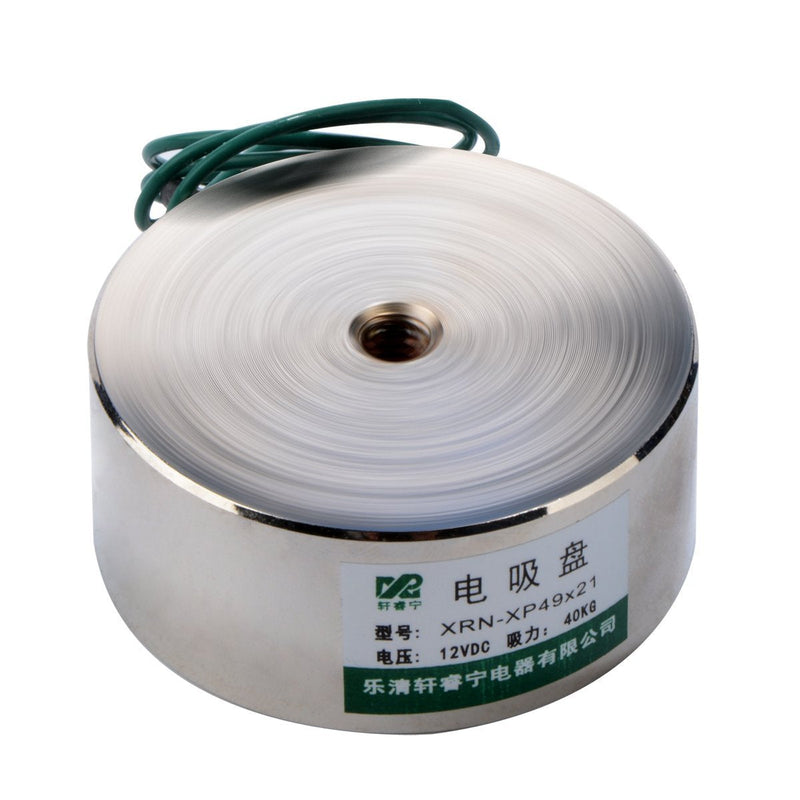 [Australia - AusPower] - 40Kg 88LB 12V 49mm Electric Lifting Magnet Electromagnet Solenoid 
