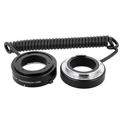 Meike Automatic AF Auto Focus Multifunctional E-Macro Extension Tube MK-C-UP Macro & Reverse Mount On Lens with 58mm 67mm 72mm 77mm Adapter Rings for Canon EF/EF-S Mount Lenses