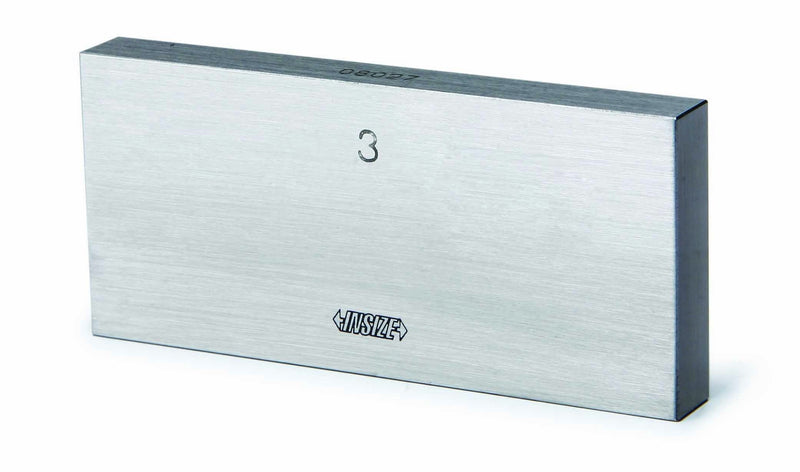 [Australia - AusPower] - INSIZE 4112-CD126 Individual Steel Gage Block, Grade AS-2, 0.126" 