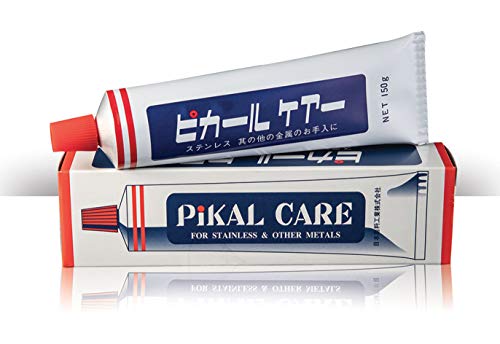 Pikal Care Metal Polish 150g finishing compound container for polishing and refining metal surfaces