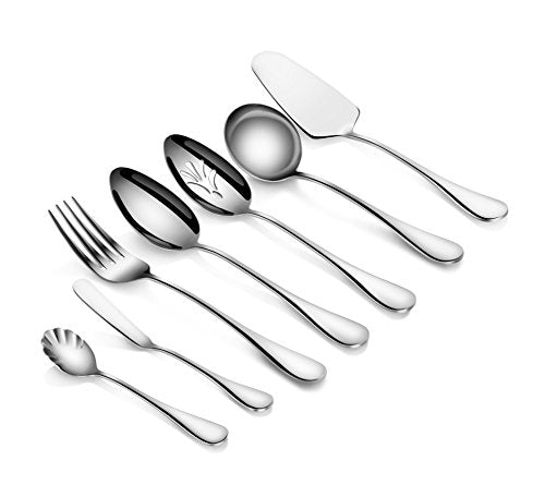 Artaste 56433 Rain 18/10 Stainless Steel 7-Piece Hostess Set