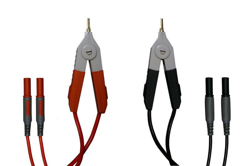 [Australia - AusPower] - Test Lead Kelvin Clip to 4-channel Banana Plug (3 feet) 