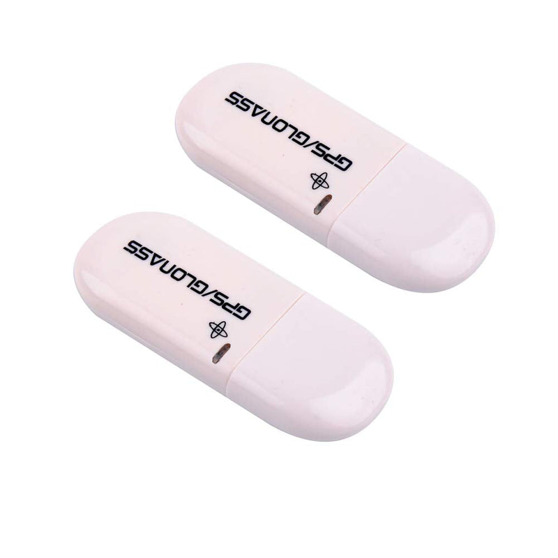 [Australia - AusPower] - DIYmall VK-172 VK 172 Gmouse G-Mouse USB GPS Dongle Glonass Support Windows 10/8/7/vista/XP/Raspberry PI Vehicle Aviation Tracker (Pack of 2pcs) 