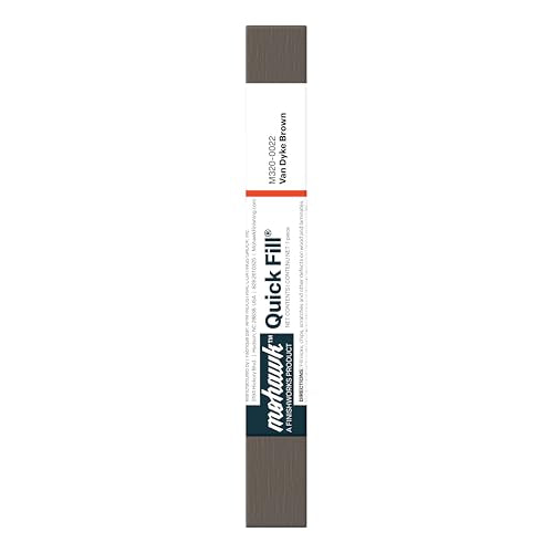 MOHAWK Quick Fill Burn-In Stick wood filler in Van Dyke Brown, M320-0022, 1 count